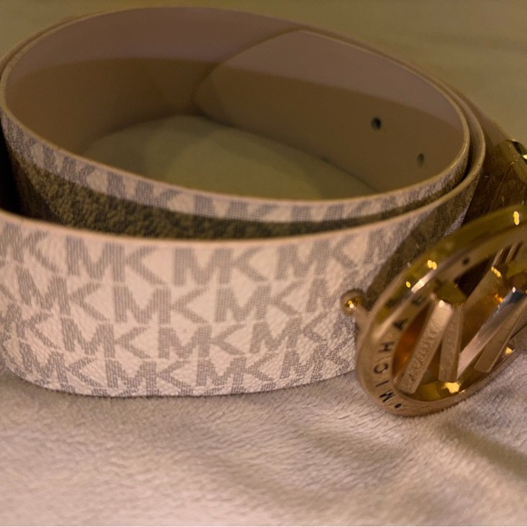 Michael Kors Gold and Pink Belt - Picture 3 of 13